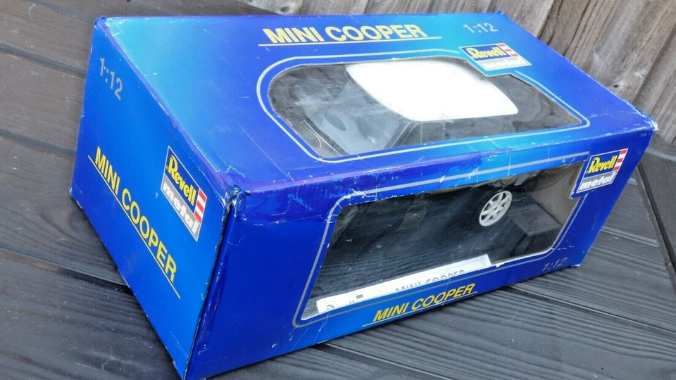 Mini Cooper 1:12 British Racing Verde Metálico 2001 Modelo de Coche de Juguete Raro REVELL Foto 2 de 4