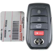 New Oem 23-25 Toyota Grand Highlander Remote Keyfob Smart Key 8990h-0e330