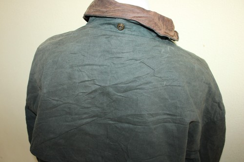 THE AUSTRALIAN OUTBACK COLLECTION HERREN JACKET WACHS WAX JACKE Gr XL GRUN - Bild 4 von 7