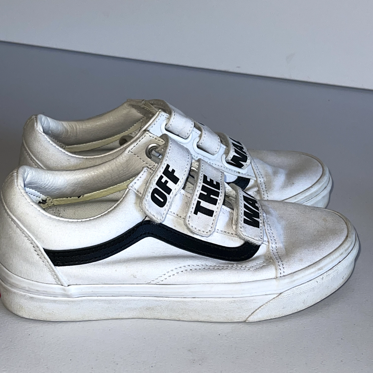 VANS Old Skool Off The Wall Straps Spell Out OFF THE WALL M