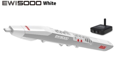 Akai Pro EWI5000WJ Synthesizer Wireless Electronic Wind Instrument White 5000WJ