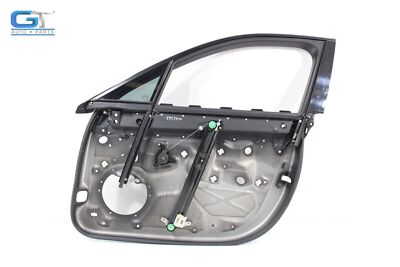 2010-16 PORSCHE PANAMERA FRONT LEFT DOOR WINDOW REGULATOR & CARRIER PANEL OEM