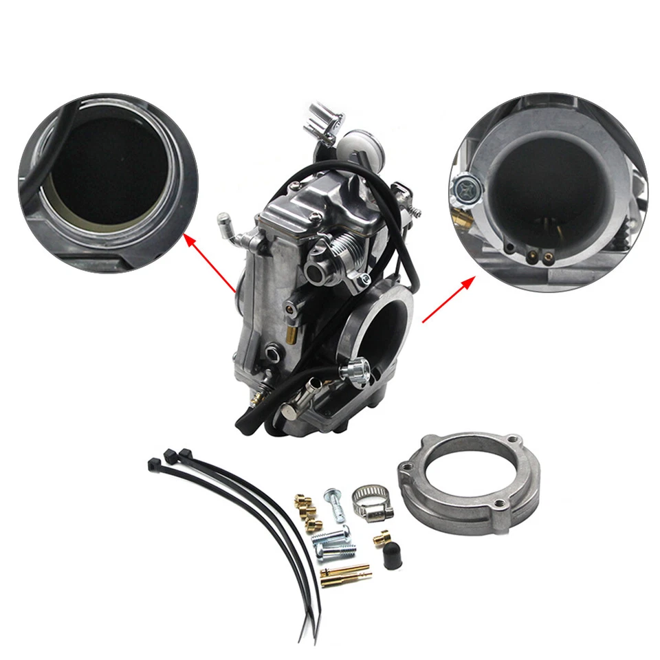 Motorcycle Carburetor Replace For Mikuni Model Carburador HSR 48mm For HARLEY — 第 3/4 张图片