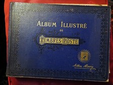ALBUM ILLUSTRE TIMBRES du MONDE 1937 MAISON ARTHUR MAURY 