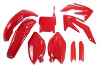 Kunststoff Verkleidung Kit Honda CRF 250 R 2004 - 2005 Rot Ufo Plast Full