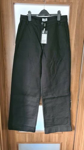 WEEKDAY Delilah Trousers Black Organic 