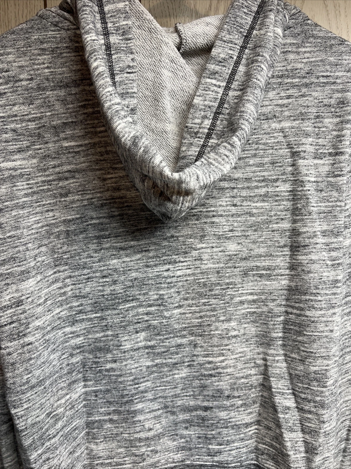 UNDERCOVER FELPA CON CAPPUCCIO VICTORIA'S SECRET ROSA FLOREALE FULL ZIP GRIGIO MARMO S