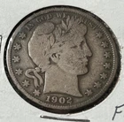 VG-F 1902-P Barber 90% Silver Half Dollar ~ SAME DAY SHIPPING + BONUS!