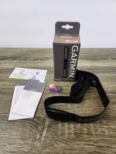 Garmin HRM-Dual Herzfrequenzmesser Fitness Sport verstellbarer Gurt und Sensor
