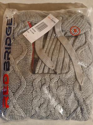 Redbridge Herren Pullover Strickpulloverneu und OVP Größe S Grau
