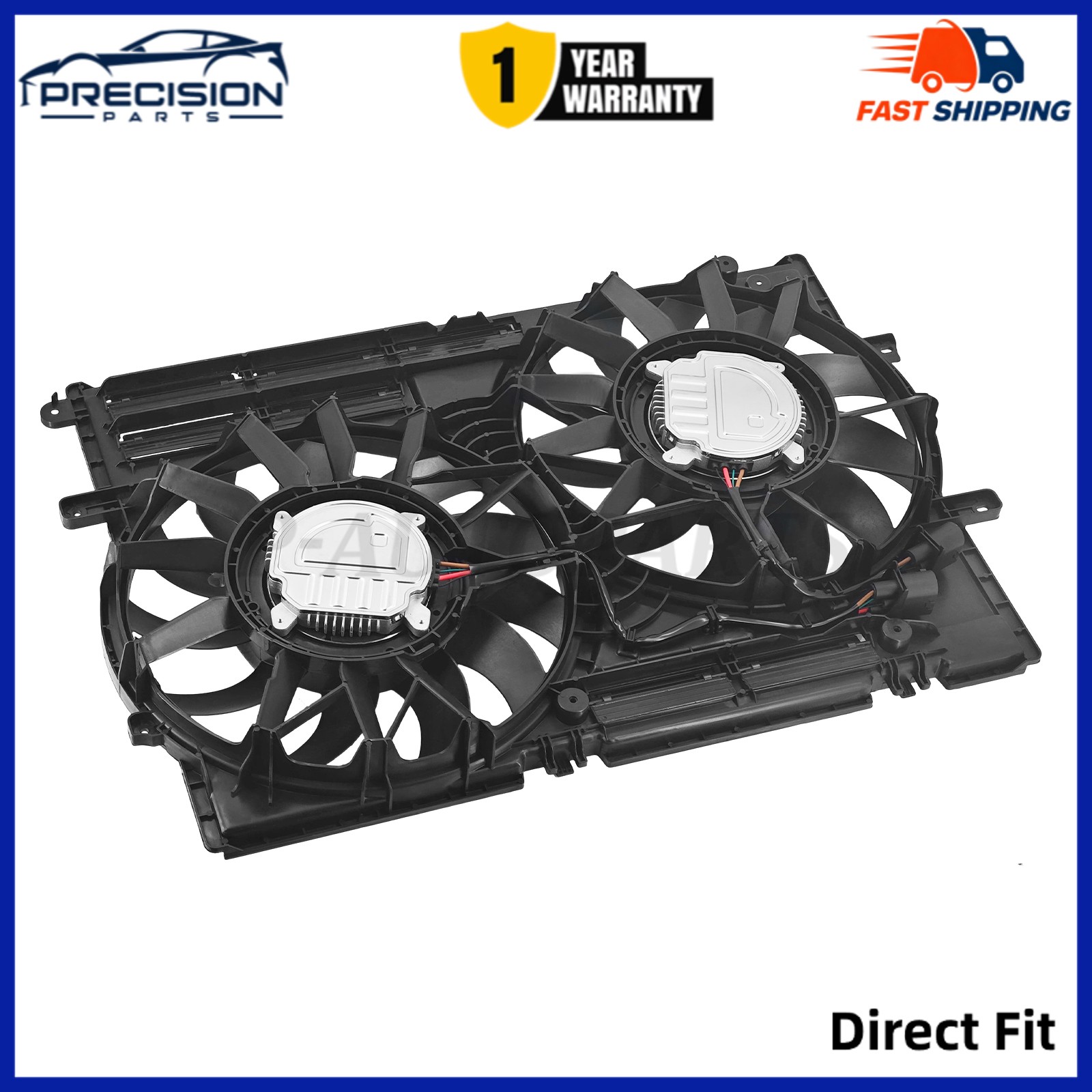 Bentley Continental GT 2012-2020 Cooling fan motors Set P/N 3W0121205D
