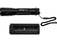 Yato LED Flashlight Xp-G3 Cree 6W Battery YT-08568