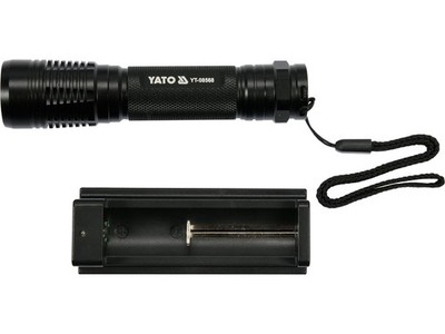 Yato LED Taschenlampe Xp-G3 Cree 6W Akku YT-08568