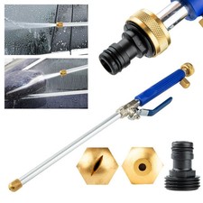 Hydro Jet High Pressure Power Washer Water Spray Gun Nozzle For Garden Car Hose