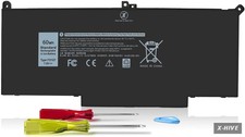 60Wh F3YGT 7480 7490 7390 Laptop Battery for Latitude 7480 7490 7390 7280 7