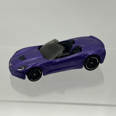 Hot Wheels lila Corvette C7 Stingray 1:64 Die-Cast Spielzeugauto Sammlerstück CB