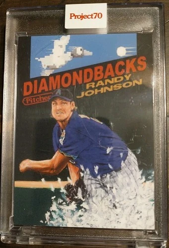 2021 TOPPS PROJECT 70 #224 RANDY JOHNSON BY JONAS NEVER! DUCK HUNT 