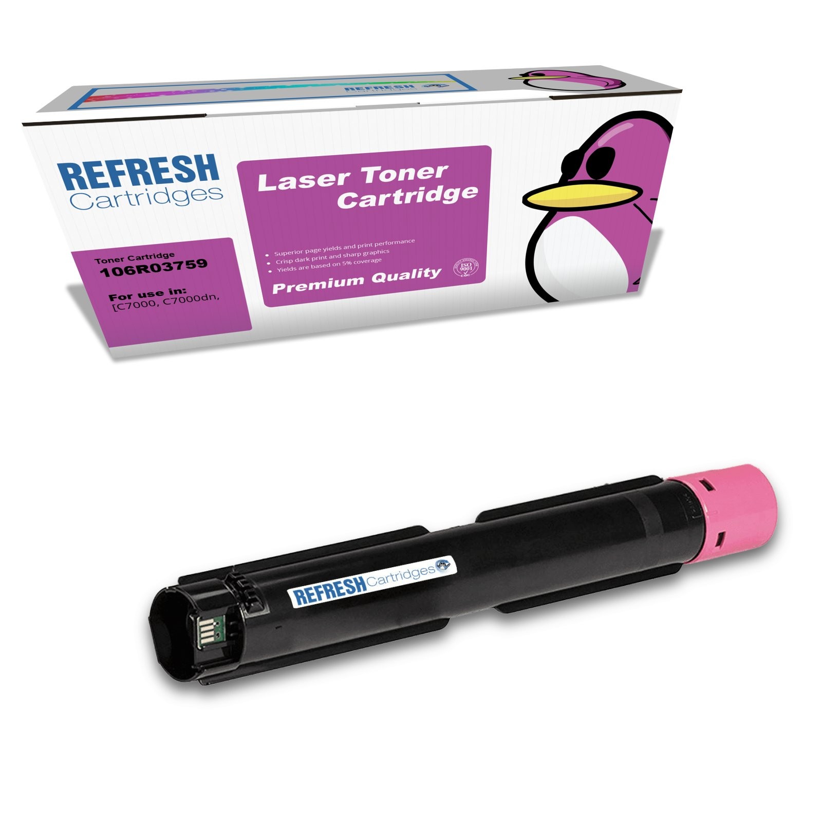Refresh Cartridges Magenta 106R03759 Toner Compatible With Xerox Printers