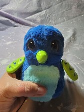 Hatchimals Blue Interactive Talking Dragon Toy with Lights and Sounds
