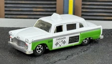 Matchbox SuperFast #33 Checker Cab Green 1:64 Diecast Loose VGC