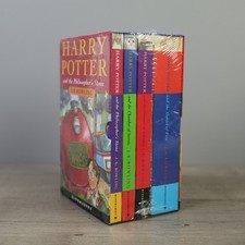 Bloomsbury Harry Potter Books 1-4 Paperback Box Set JK Rowling SEALED Vintage