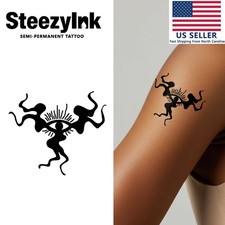 SteezyInk temporary tattoo Psyche's Sight last upto 2 weeks 3 x 3 inch