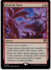 Steal the Show Foil 130 Secrets of Strixhaven Magic the Gathering