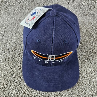 Vintage Detroit Tigers Hat Cap Snapback Navy Blue  display picture 2