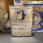 Pokémon TCG Snorlax 202/091 Shiny Holo Rare Paldean Fates Card