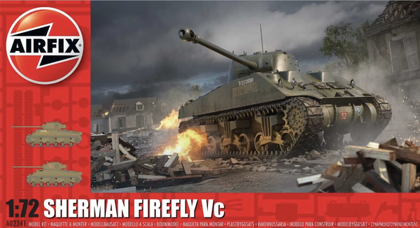 Airfix 02341 Sherman Firefly Modellbausatz 1:72 MaßStab Aus Kunststoff-image