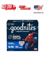 Goodnites Boys Nighttime Bedwetting Underwear, S/M 43-68 lbs , 44 Count Select