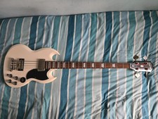 2009 Epiphone Limited Edition EB-3 1960s Alpine White Bass Guitar - free p&p!