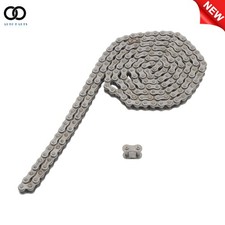 50 Heavy Duty Roller Chain - 10 Feet 2 Connecting Links 5/8 in Chain Pitch
