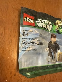 LEGO Star Wars Han Solo Hoth Minifigure (5001621) RARE - New - Sealed In Polybag