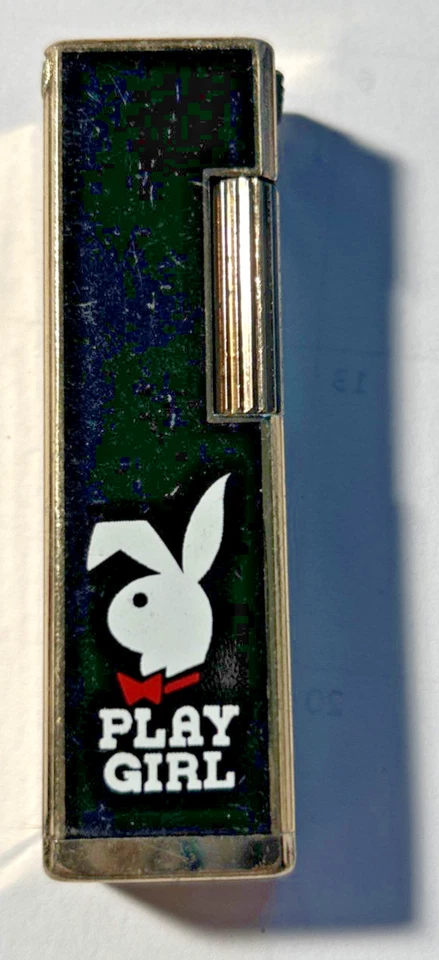 Vintage 1970's PlayGirl Bunny Gold Tone Torch Butane Lighter - RARE - Image 2 of 4
