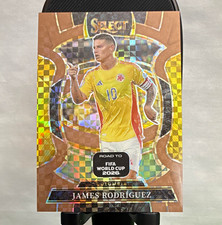 2025-26 Panini Select Road to World Cup James Rodríguez #13 Bronze Checker /130