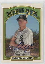 2021 Topps Heritage High Number Real One Andrew Vaughn #ROA-AV Rookie Auto RC