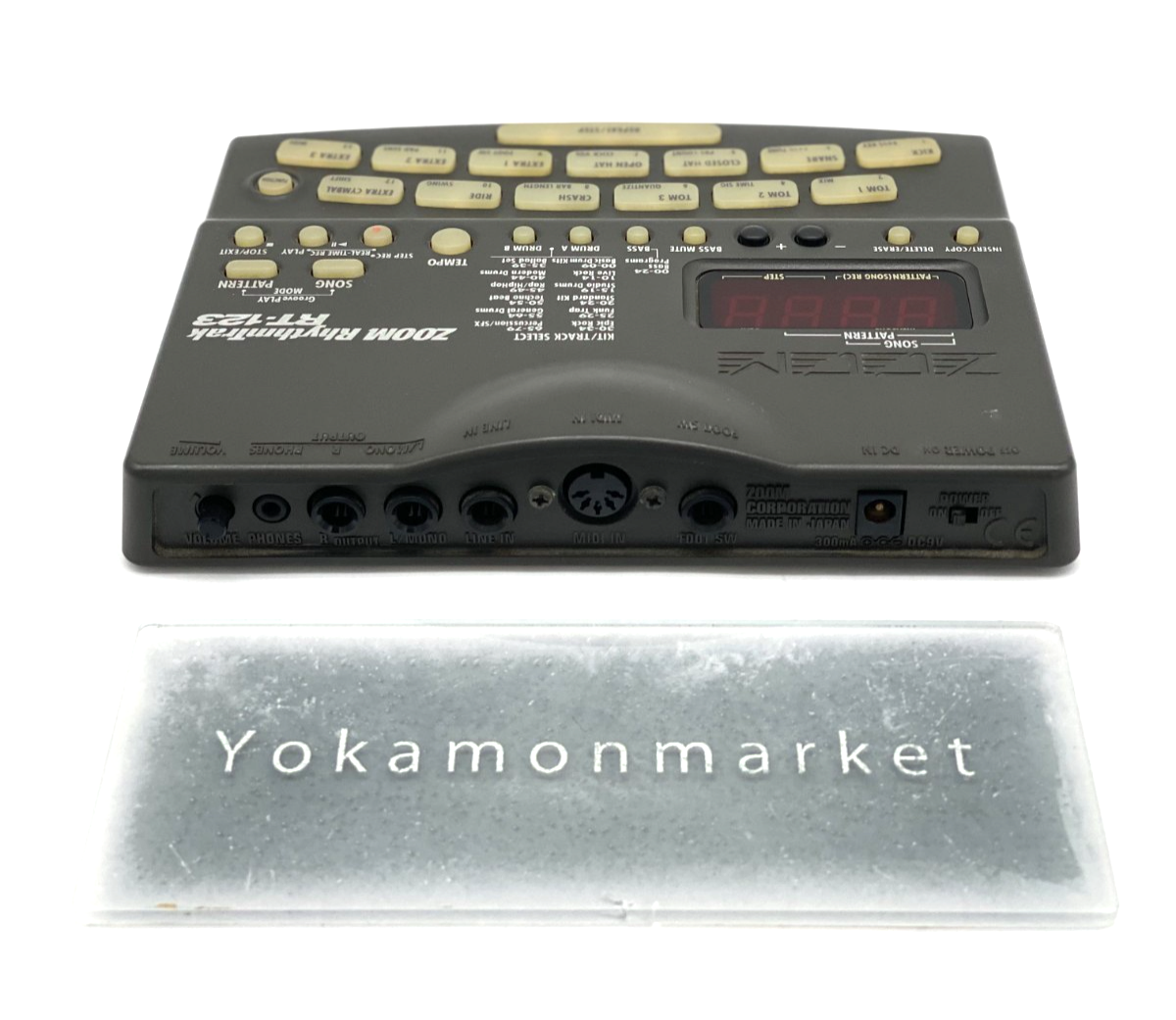 Zoom RhythmTrak 123 Rt-123 Drum Machine Bass Synth RT123 Worldwide