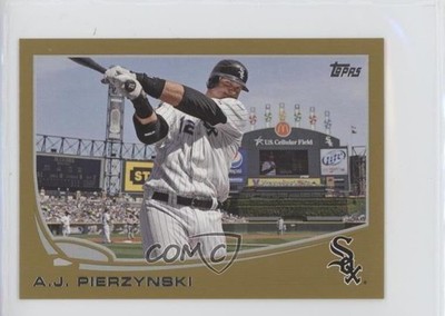 2013 Topps Mini Gold 36/62 AJ Pierzynski #12 6o2