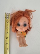 Bambola Kamar Mona vintage occhi grandi 1968 capelli rossi