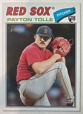 2026 Topps Heritage Payton Tolle #386 Red Sox