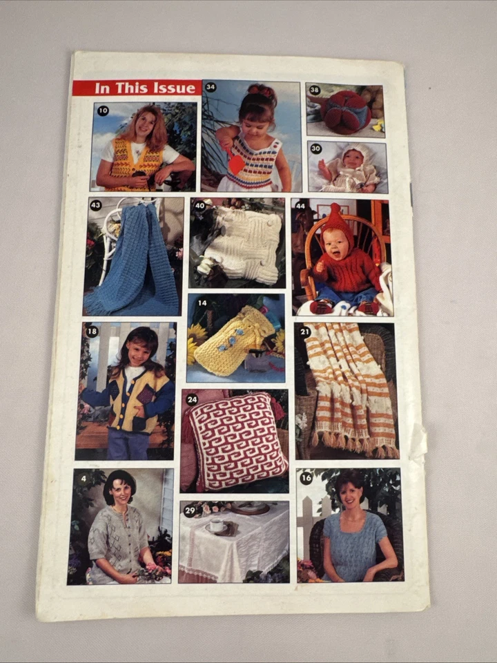 KNITTING DIGEST Magazine Lot of 3 July 2000 July 2001 May 2003 Y2K - Image 3 of 4