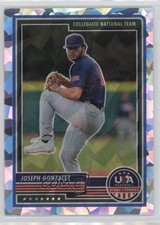 2023 Panini USA Baseball Stars & Stripes Crystals Prizm 4/23 Joseph Gonzalez s1i