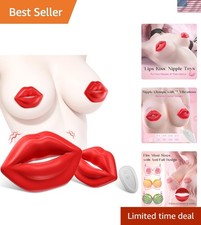 Sensual Silicone Nipple Clamps with 9 Vibration Modes - Perfect for Private Fun