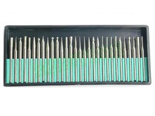 30 FRESE DIAMANTATE GAMBO 3mm PER TRAPANO DREMEL, PROXXON E MINI SPERIGLIATRICE