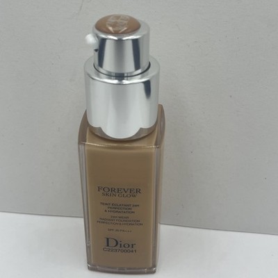 Dior ~ Forever Skin Glow 24hr Wear Radiant Foundation 4W NEW(T) 0.67 oz SPF 20