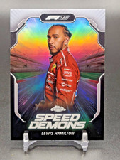 2025 Topps Chrome Formula 1 F1 Lewis Hamilton Speed Demons Refractor #SD-2
