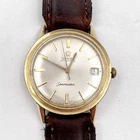 VTG Omega Automatic Seamaster 563 17J 14k Gold-Filled 34mm Watch - PARTS/REPAIR