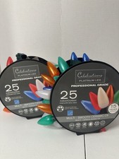 Celebrations Platinum LED 25 Multi Colored-Sm...