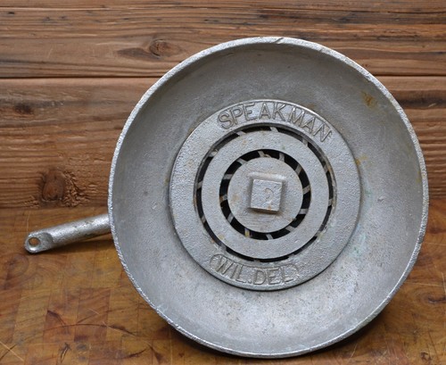 Vintage Spearman Brass emergency Pull down shower head Good Shape 8"